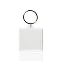 Брелок акрил квадрат 39х39мм