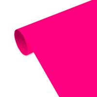 Пленка термотрансферная ПУ, неоново-розовый - 51 см х 25 м.