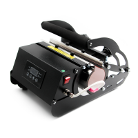 Термопресс для бутылок и кружек, горизонтальный, AP2119