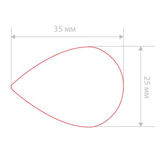 Вырубщик ручной для медиаторов 25x35 мм, CZ-CM1-N6A