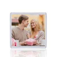 Магнит акрил прозрачный 100х100мм