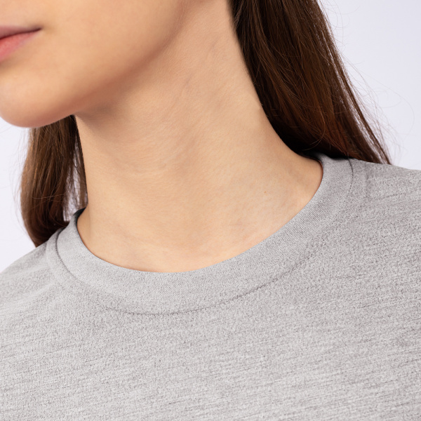 Футболка унисекс Light серый меланж (48) L