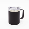 Кружка из нержавеющей стали, матовая черная 300мл для УФ печати и гравировки