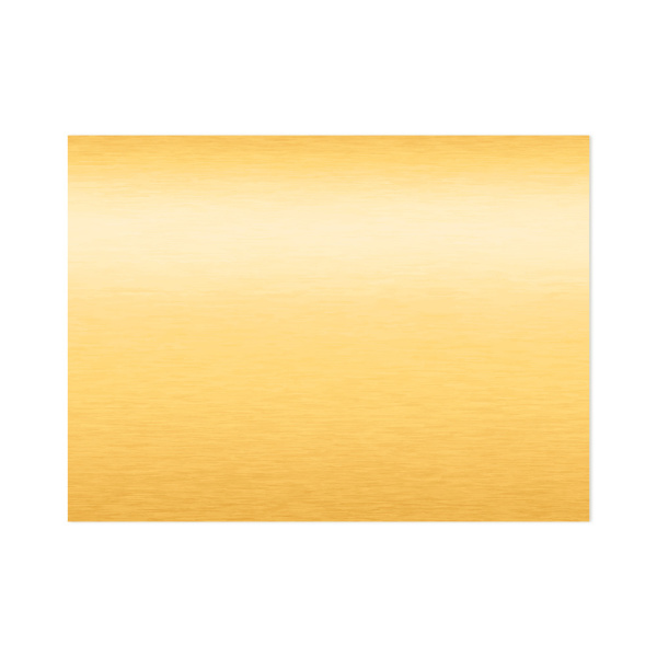 Металл золото шлифованное для сублимации, 300х600х0,4мм 