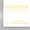 Бумага термотрансферная Forever Laser Dark No-Cut Low Temp B,  A4XL (208x416mm)
