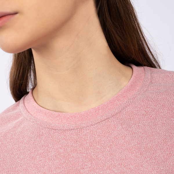 Футболка унисекс Light розовый меланж (48) L