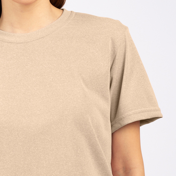 Футболка унисекс Light бежевый меланж (50) XL