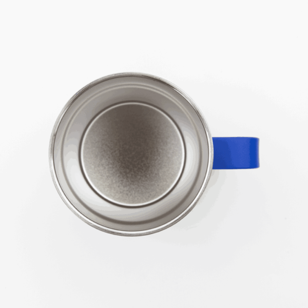 Кружка из нержавеющей стали, матовая синяя 300мл для УФ печати и гравировки