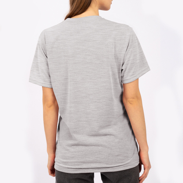 Футболка унисекс Light серый меланж (48) L