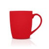 Кружка керамика SOFT-TOUCH красная, 350мл