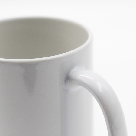 Кружка керамика белая 330мл премиум