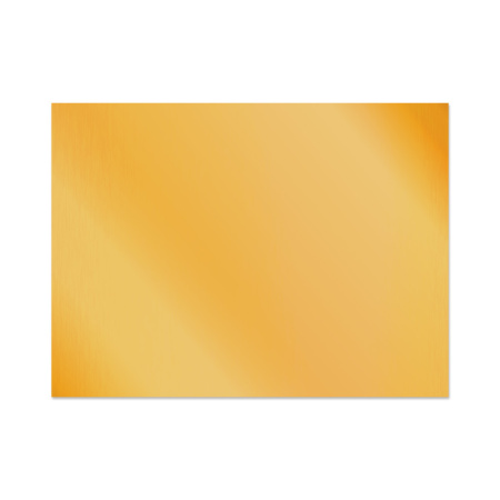 Металл золото зеркальное для сублимации, 300х600х0,4мм 