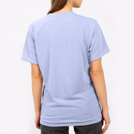 Футболка унисекс Light голубой меланж (48) L