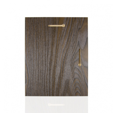 Плакетка дерево венге 230х300мм (под пластину 205х275)