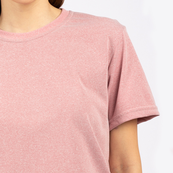 Футболка унисекс Light розовый меланж (48) L