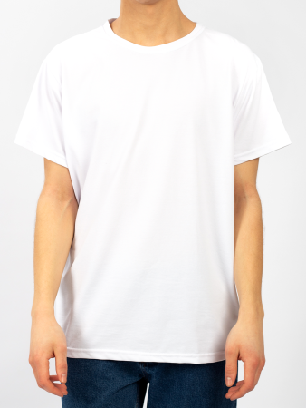Футболка мужская Casual 165 гр/м.кв., хлопок и полиэстер имитация хлопка, 48 (L)