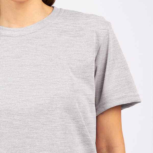 Футболка унисекс Light серый меланж (48) L