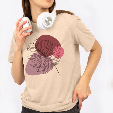 Футболка унисекс Light бежевый меланж (50) XL