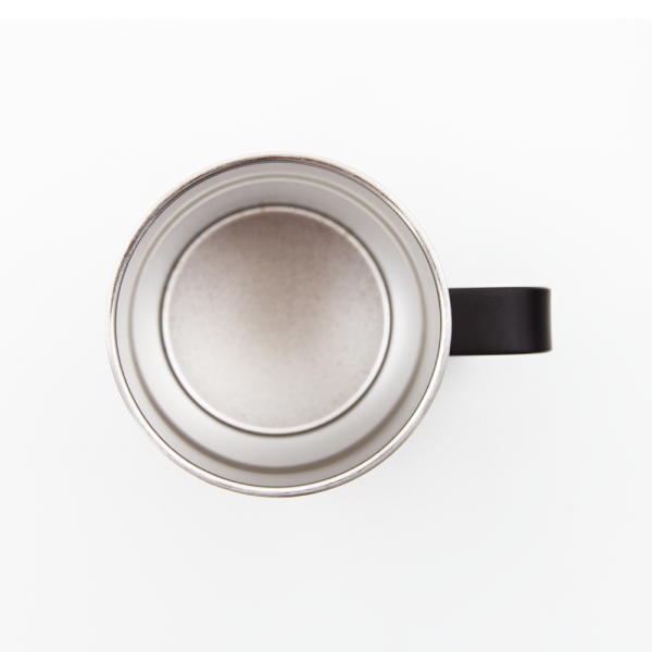 Кружка из нержавеющей стали, матовая черная 300мл для УФ печати и гравировки