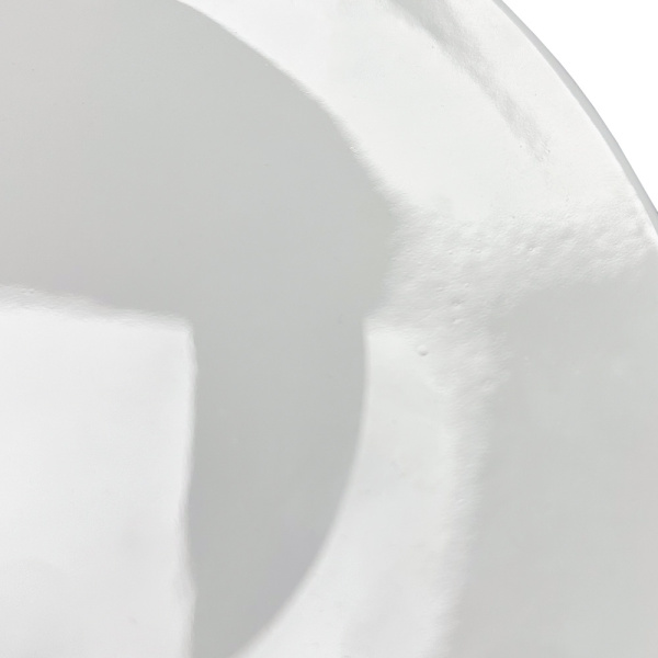 Тарелка фарфор белая для 3D 150 мм (6"), в инд. упаковке, с подставкой и подвесом