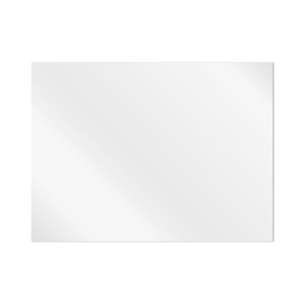 Металл белый для сублимации, 195х265х0,4 (для плакетки 230х300)