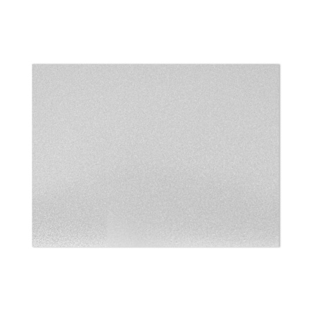 Металл серебро глянец для сублимации, 195х265х0,4 (для плакетки 230х300)