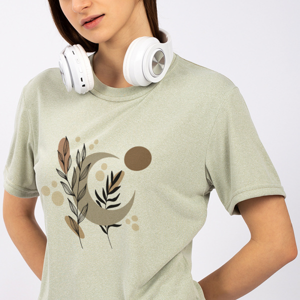 Футболка унисекс Light оливковый меланж (50) XL