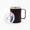 Кружка из нержавеющей стали, матовая черная 300мл для УФ печати и гравировки